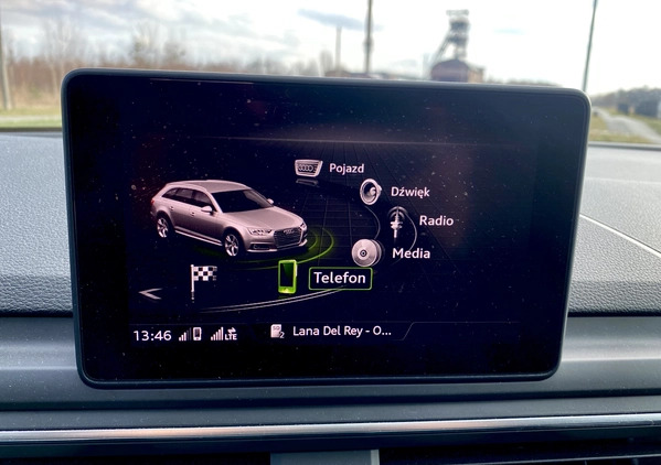 Audi A4 cena 86977 przebieg: 188895, rok produkcji 2019 z Myślenice małe 704